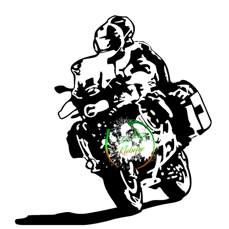 Motorrad-Aufkleber-R 1250GS LC ADV mit Sozia – Die Klebefee